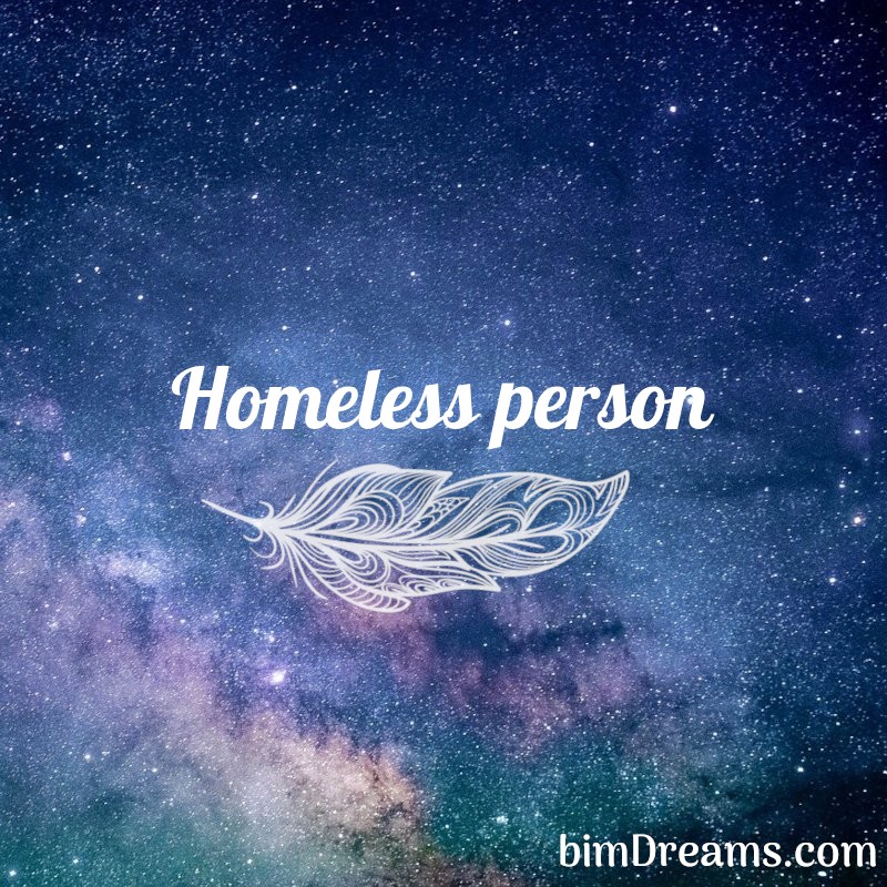 Homeless person